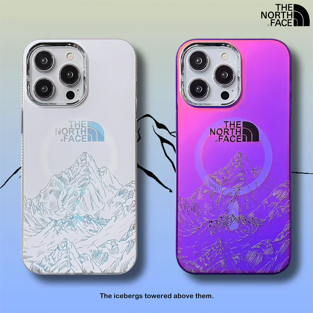 [MAGSAFE] FROSTED LASER SNOW MOUNTAIN IPHONE 15 SERIES CASE