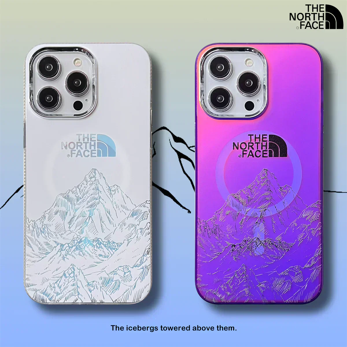 [MAGSAFE] FROSTED LASER SNOW MOUNTAIN IPHONE 15 SERIES CASE