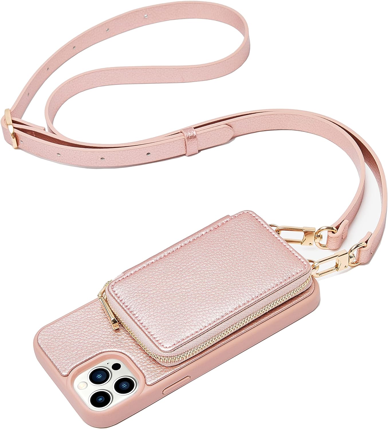 iPhone 12 Series ZVE RFID-Blocking Wallet Case.