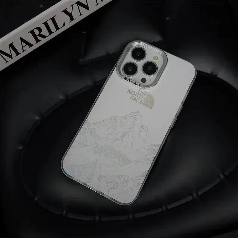 [MAGSAFE] FROSTED LASER SNOW MOUNTAIN IPHONE 15 SERIES CASE