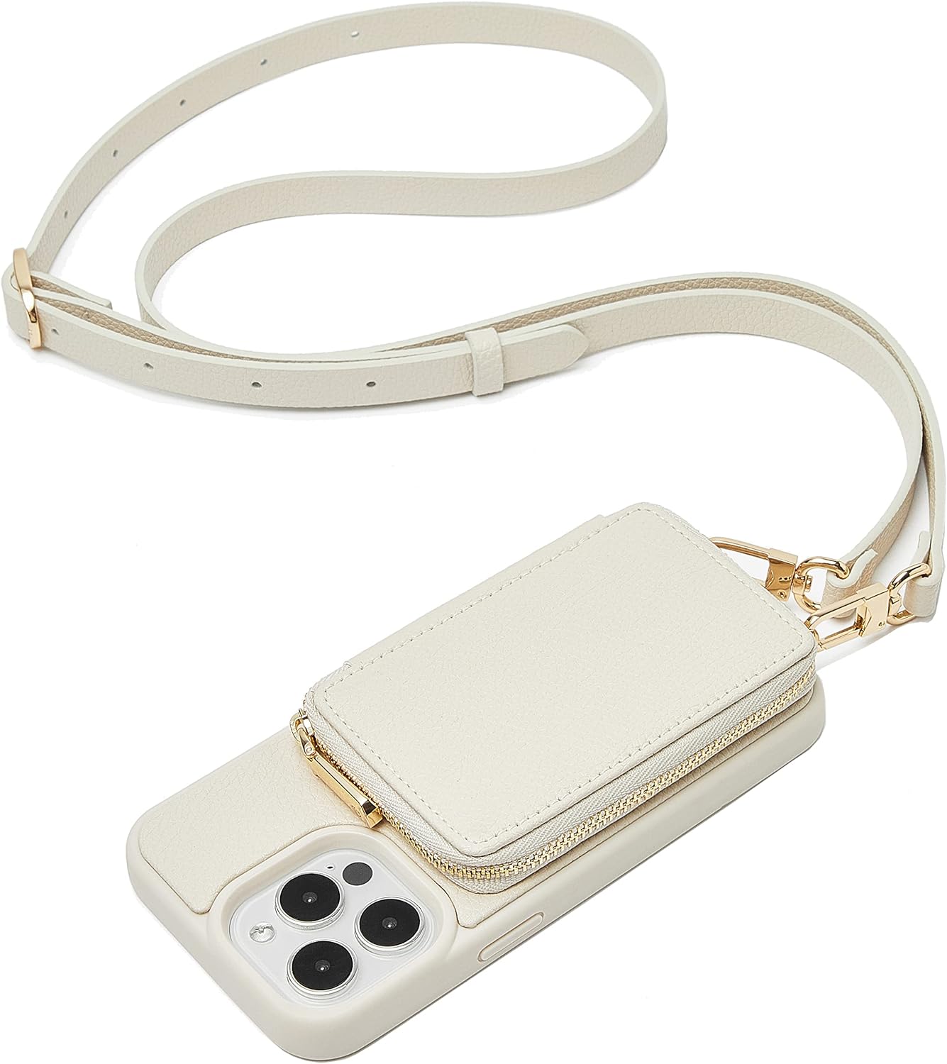 iPhone 12 Series ZVE RFID-Blocking Wallet Case.