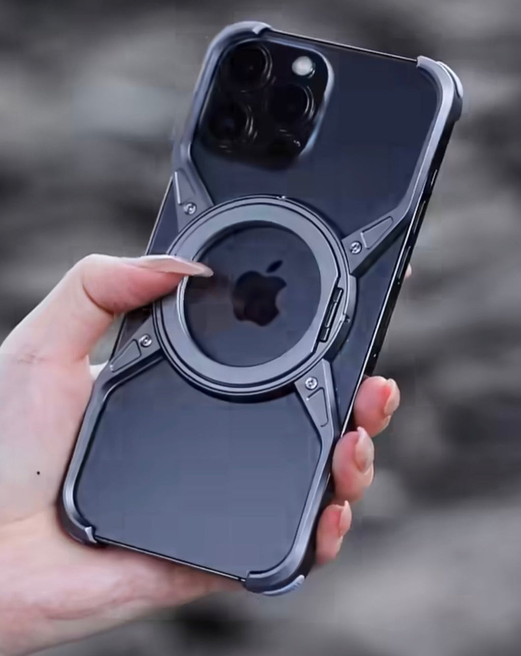 iPhone 13 Series High End Bracket Metal Fulcrum Case